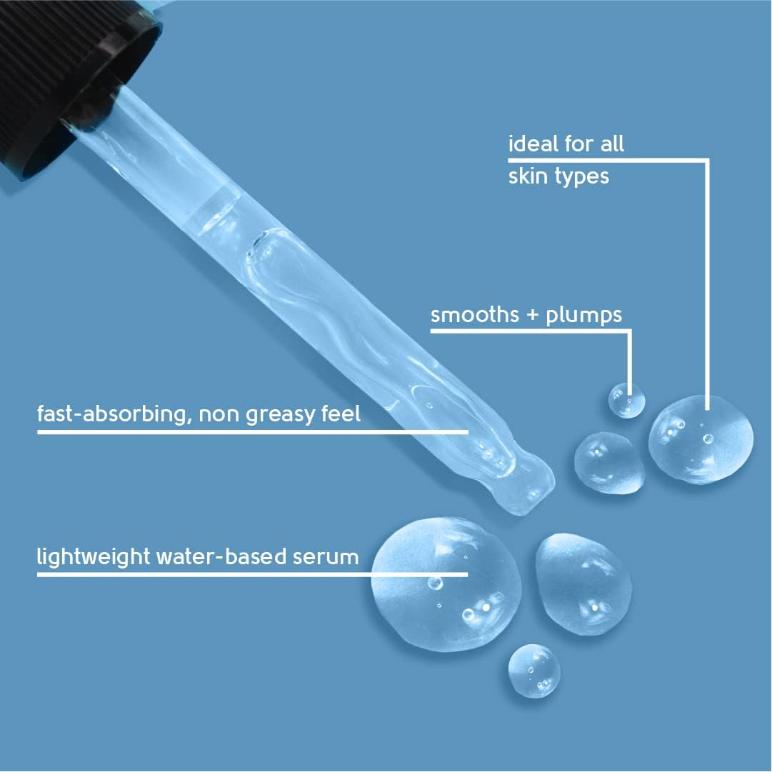 Face Facts Facial Serum Hyaluronic, Reduce Fine Lines & Wrinkles, Revive & Sooth