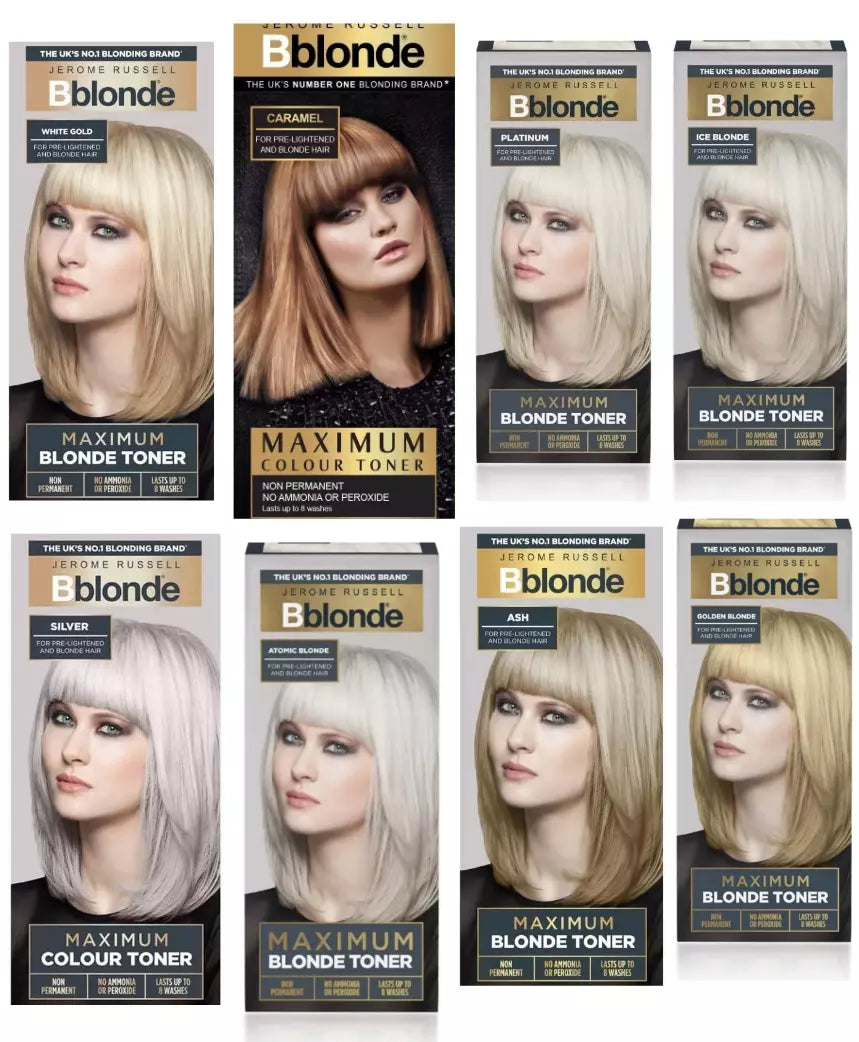 Jerome Russell Bblonde Maximum Colour Non Permanent Toner, Hair Dye All Colours