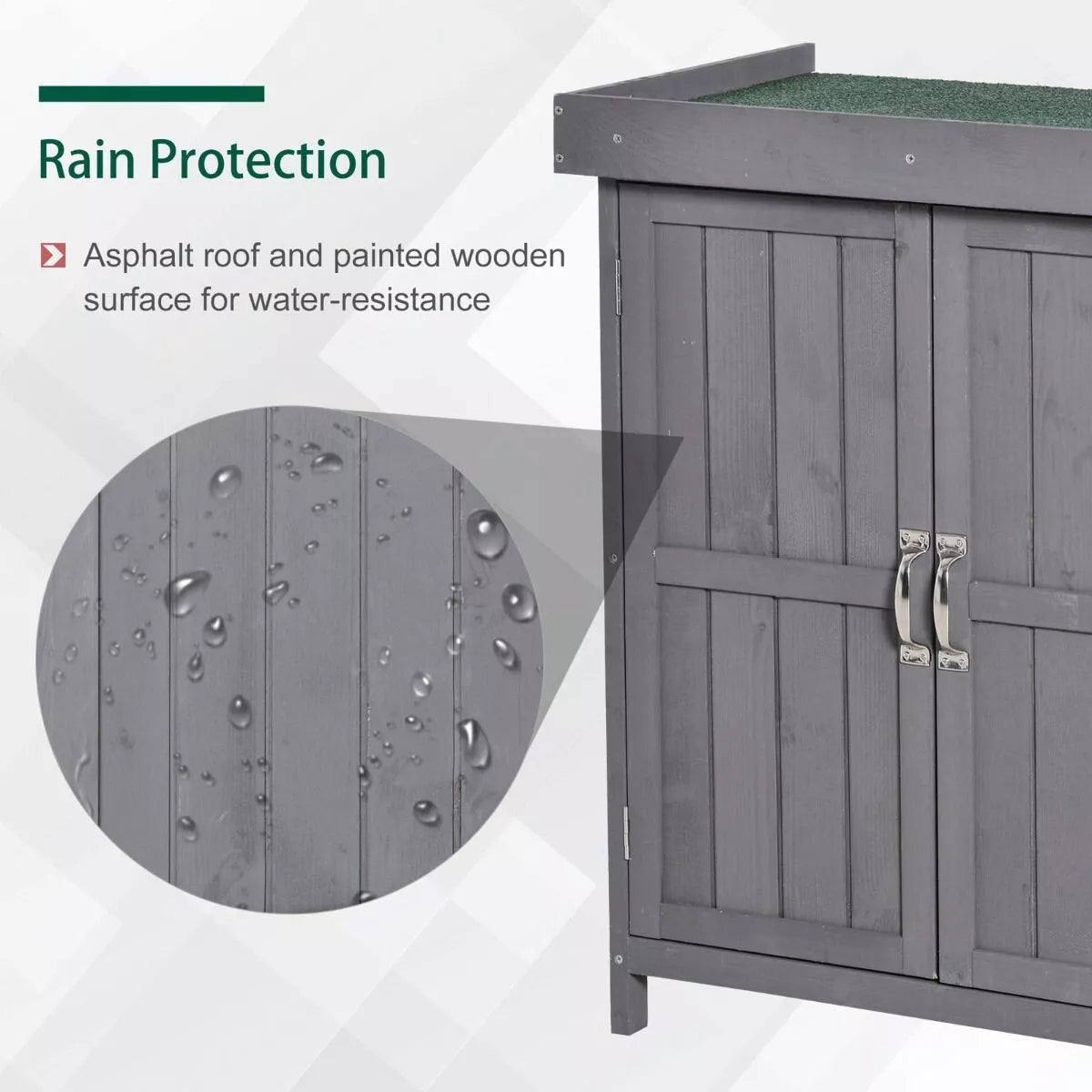 Shed Garden Storage Outdoor Keter Grey Box  Lockable Tool Bin Large High Quality