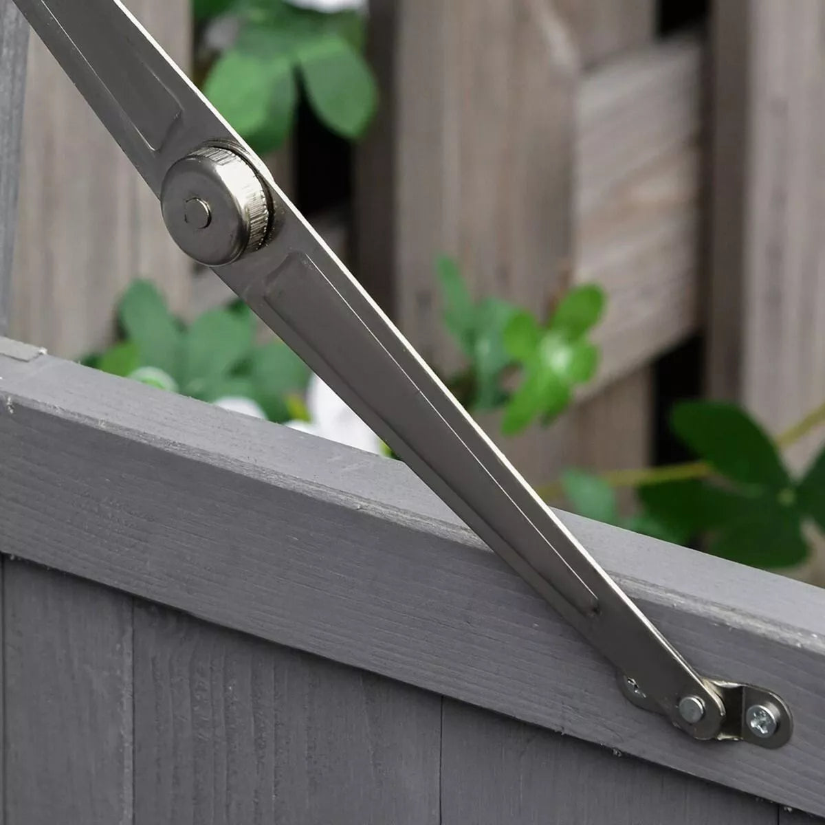 Shed Garden Storage Outdoor Keter Grey Box  Lockable Tool Bin Large High Quality